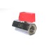 Brass Ball Valve Mini Zinc Plated Screwed Female